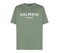 Balmain - T-shirt imprimé Paris - Homme - Tops - Vert - Taille: S