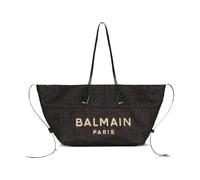 Balmain - Track Tote Bag - Femme - Sacs - Noir - Taille: ONE Size