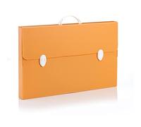 Balmar 2000 PF14235PAST02 Every Line Pastel 235/E, Format 36,5 x 56,5 x 5,5 cm en polyonde, orange pastel avec accessoires blancs, 2 fermetures
