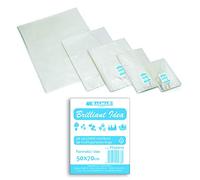 Balmar 2000 PF500112 Lot de 50 pochettes en polypropylène transparent et brillant 50 x 70 cm