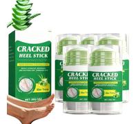 Balme de talon pour les pieds fissurés secs Aloe Vera, crème d'hydratation pour les talons fissurés secs et les pieds, hydratant rapide et non gras pour les pieds doux (5)