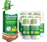 Balme de talon pour les pieds fissurés secs Aloe Vera, crème d'hydratation pour les talons fissurés secs et les pieds, hydratant rapide et non gras pour les pieds doux (8)