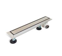 Balneo Side-Drain drain de douche 80 cm acier SD800