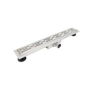 Balneo Decor Next drain de douche 80 cm acier STRIPES80N