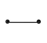Balneo Sèche-Serviettes 60 cm Noir - Support Mural en Acier Inoxydable AISI 304 -Porte Serviette Design Minimaliste pour Salle de Bain, Cuisine & Bien-être - Fixation Invisible et Robuste