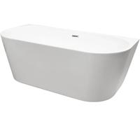 Balneo Viva baignoire murale 150x75 cm ovale blanc J0101010102-1