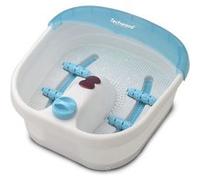 Balnéothérapie pour pieds Techwood TBP-1208 Puissance 60W - Massage à bulles, infrarouge, maintien au chaud - Coloris Blanc/Bleu G