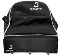BALOTTI Sac de pétanque avec compartiment triplette - emplacement pour cochonet et 3 boules. Sacoche pratique avec sa anse de transport