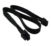 Balrbex CPU 8 Broches Mâle vers CPU 8 Broches (4 + 4) Mâle EPS-12V Câble Adaptateur d'alimentation de la Carte MèRe pour Alimentation Modulaire (60 Cm)