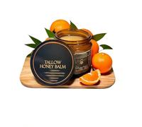 Bálsamo corporal de miel cruda, manteca de karité orgánica de animales alimentados con pasto, producto hidratante natural para el cuidado facial, una loción corporal unisex pura para la piel y el rost