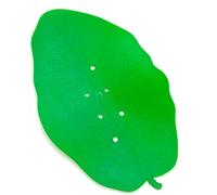 Balsat Feuille de chou de poisson artificiel homologuée avec dossier sanitaire Décoration de poisson - Lot de 12
