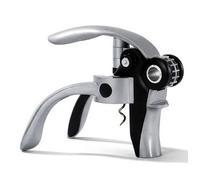 Baltaz Tire-Bouchon À Levier Couleur Gris Métallisé Avec Coupe-Capsule 14 Cm