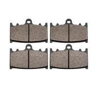 BALTDJL Pads de Frein Avant et arrière Moto/pour VN 1700 VN1700 Vulcan Voyager 2009-2014 VN2000 VN 2000 Classic 2004-2010 Remplacement des Plaquettes de Frein(2 Pairs Front Pads)