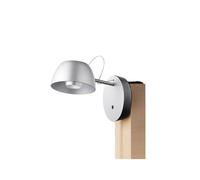 Baltensweiler Irio W AP avec pince pour lit Leseleuchte, aluminium / 2700K