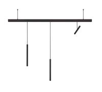 Baltensweiler LINIjA D Pendelleuchte, 140cm, noir