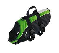 Baltic Mascot Gilet de Sauvetage pour Chien Vert/Noir (Mod. 0431), Taille:03-08 kg