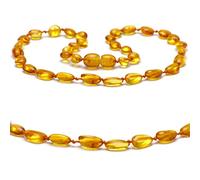 Baltic Secret Selected Baltic Amber Collier d'ambre - Collier d'ambre fait à la main pour femmes, hommes, petits et adultes - Bijoux naturels - Idée cadeau - Bijoux de la mer Baltique - Porte-bonheur