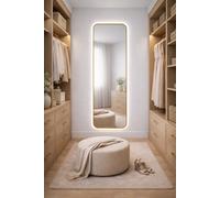 Baltica Design Stone Aura miroir 50x155 cm avec éclairage doré 5904107932897