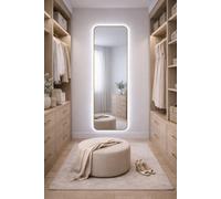 Baltica Design Stone Aura miroir 50x155 cm avec éclairage doré 5904107932903