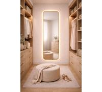 Baltica Design Stone Aura miroir 50x155 cm avec éclairage doré 5904107932910
