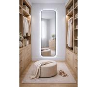 Baltica Design Stone Aura miroir 50x155 cm avec éclairage noir 5904107932873