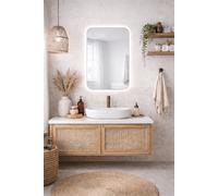 Baltica Design Stone Aura miroir 60x90 cm avec éclairage 5904107933221