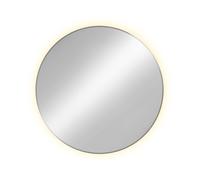 Baltica Design Tiny Border Bright miroir 50x50 cm circulaire avec éclairage argenté 5904107910482