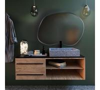 Baltica Design Tiny Border Contorno II kit de miroirs 100x70 cm argenté 5903003183648