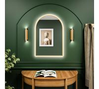 Baltica Design Tiny Border Pastille Cut miroir 40x60 cm avec éclairage doré 5904107926698