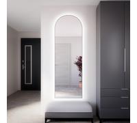 Baltica Design Tiny Border Pastille Cut miroir 50x160 cm avec éclairage argenté 5904107930190