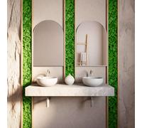 Baltica Design Tiny Border Pastille Cut miroir 50x90 cm argenté 5904107924816