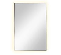 Baltica Design Tiny Border Straight miroir 60x90 cm rectangulaire avec éclairage argenté 5904107904665