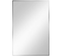 Baltica Design Tiny Border Straight miroir 90x60 cm rectangulaire argenté 5904107904856