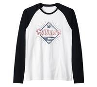 Baltimore dans Le Maryland États Unis Souvenir Vintage USA Manche Raglan