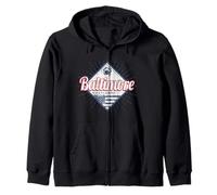 Baltimore dans Le Maryland États Unis Souvenir Vintage USA Sweat à Capuche