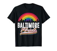 Baltimore Maryland LGBT Lesbian Gay Bisexual LGBTQ Pride T-Shirt