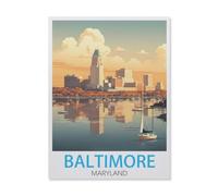 Baltimore Maryland，Puzzle 1500 Pieces of Paper Puzzles Suitable for Adults Children Families Stress Relief Puzzle Games（57x87cm）-FG94