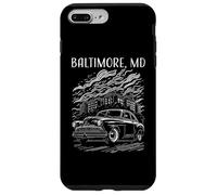Baltimore Maryland Voiture Classique Industrielle Design Vintage Coque pour iPhone 7 Plus/8 Plus