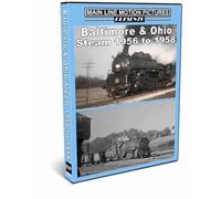 Baltimore & Ohio Steam in the 1950s - 1954 to 1958