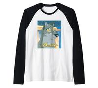 Balto Expressive Character Portrait Manche Raglan