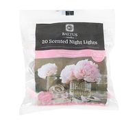 Baltus Candles Lot de 20 bougies chauffe-plat Parfum pivoine et daim Blush Edition limitée