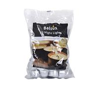 Baltus Lot de 50 bougies chauffe-plat en cire non parfumée - Durée de combustion 8 heures