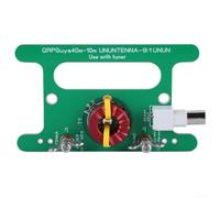 Balun portable 9:1 Balun à ondes courtes pour bandes de 40 m à 10 m - Système de fil HF pour radio Jambon SOTA avec connecteur BNC (A)