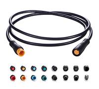 baluoqi Câble d'extension 3Pin La Prise étanche Fonctionne pour la lumière de vélo électrique/accélérateur/Ebrake/Display Ebike Parts Extend Cable (3pin 50cm)