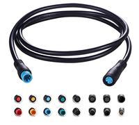 baluoqi Câble d'extension 4Pin La Prise étanche Fonctionne pour la lumière de vélo électrique/accélérateur/Ebrake/Display Ebike Parts Extend Cable (4pin 50cm)