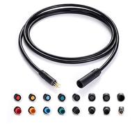 baluoqi Câble d'extension 9Pin La Prise étanche Fonctionne pour la lumière de vélo électrique/accélérateur/Ebrake/Display Ebike Parts Extend Cable (9pin 150cm)