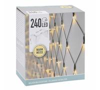 Balustrade Filet Lumineux 410x100cm 240 Leds Eclairage de Noël Décoration Balcon