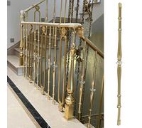 Balustrades d'escalier luxueuses for hôtel/villa/loft/grenier, système de clôture décorative commerciale 95 cm haut(Style 1,1 PC)