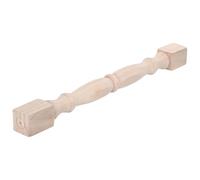Balustre en Bois Romain Brut pour Escalier, Garde-corps, Meuble | Bois Massif Léger, Surface Lisse Non Peinte, Grain , Usage DIY pour Rampes et Poteaux D'armoire