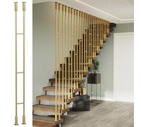 Balustres contemporains en métal pour escaliers intérieurs, terrasses de grenier avec vis incluses